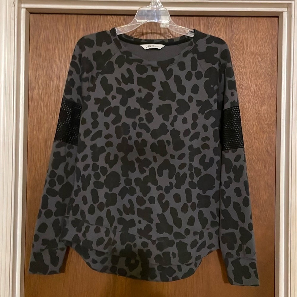 DSG ocelot print sweatshirt​​